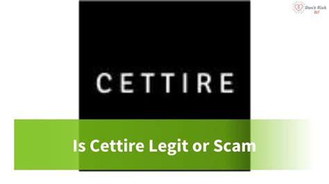 is cettire a scam.